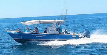 Guanacaste Rooster fishing boat