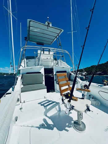 Guanacaste Fishing Charters Hamberjack boat