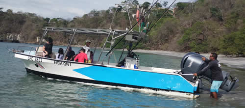 Guanacaste Inshore Fishing Boat Playas del Coco
