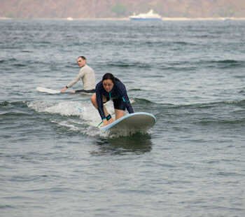 Surf Lesson at Playa Iguanita from Playas del Coco