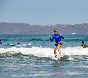 Surf Lessons with Instructor in the Gulf Papagayo