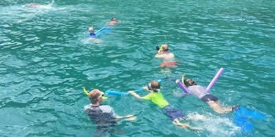 Papagayo fishing snorkeling tour