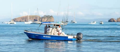 Rooster Fishing Bahamas Boat