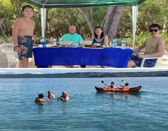 Sport Fishing and beach BBQ Gulf Papagayo